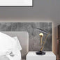 Contemporary Creative Round Iron Metal 1-Light Table Lamp For Bedroom