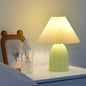 Contemporary Nordic Table Lamp – 1-Light Fabric & Ceramic Frustum Cone Lamp for Bedroom