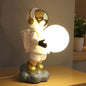 Contemporary Creative Astronaut PC Resin LED Table Lamp For Bedroom