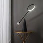 Contemporary Scandinavian Cone Metal Glass Silicone LED Table Lamp For Bedroom