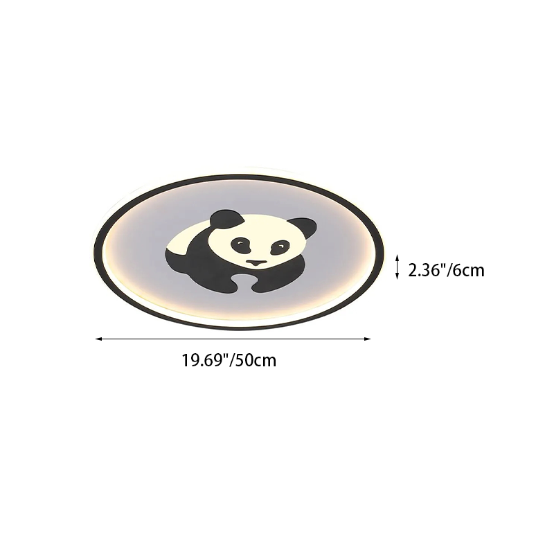 Panda Kids Ceiling Light