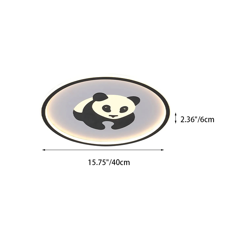 Panda Kids Ceiling Light