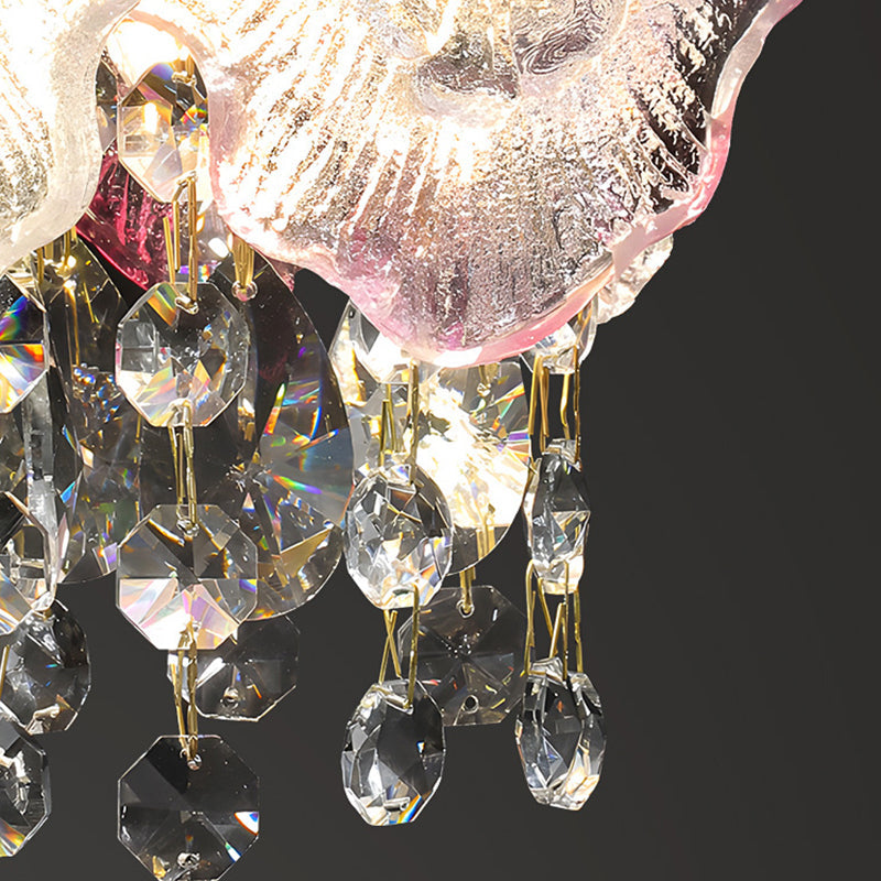 Luxury Crystal Butterfly Pendant Light