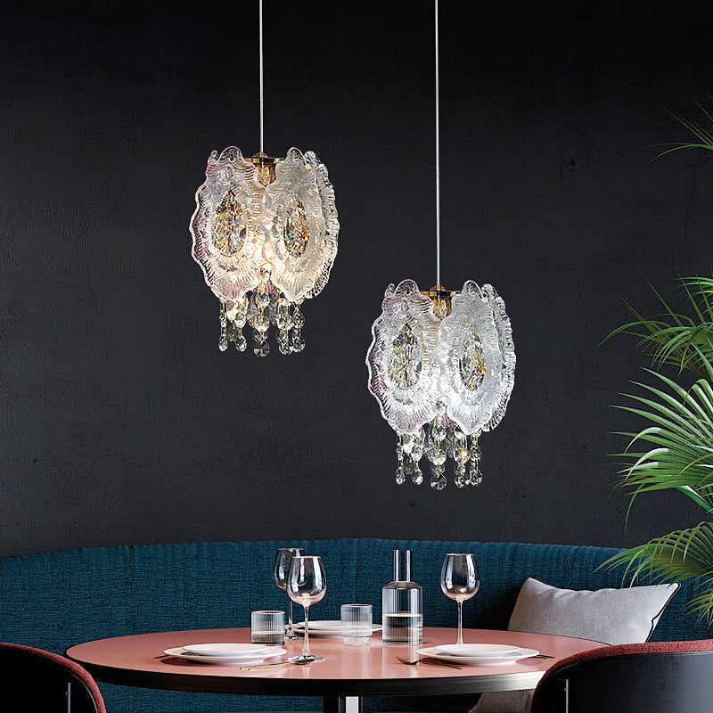 Luxury Crystal Butterfly Pendant Light