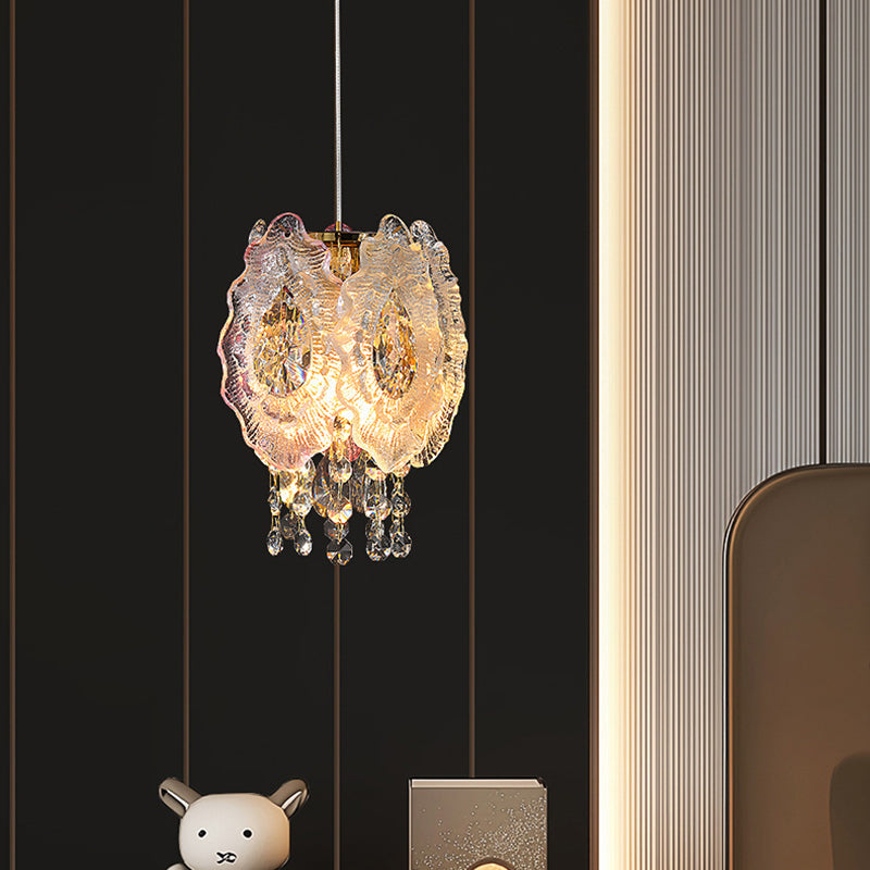 Luxury Crystal Butterfly Pendant Light