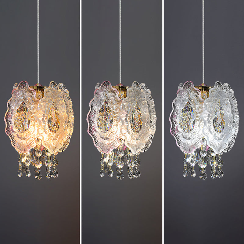 Luxury Crystal Butterfly Pendant Light
