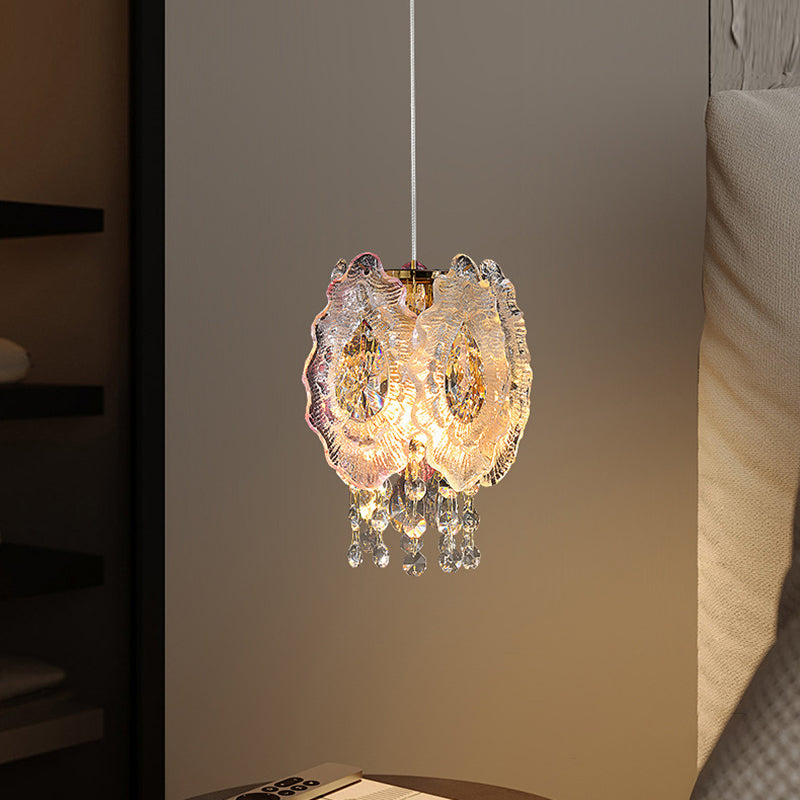 Luxury Crystal Butterfly Pendant Light