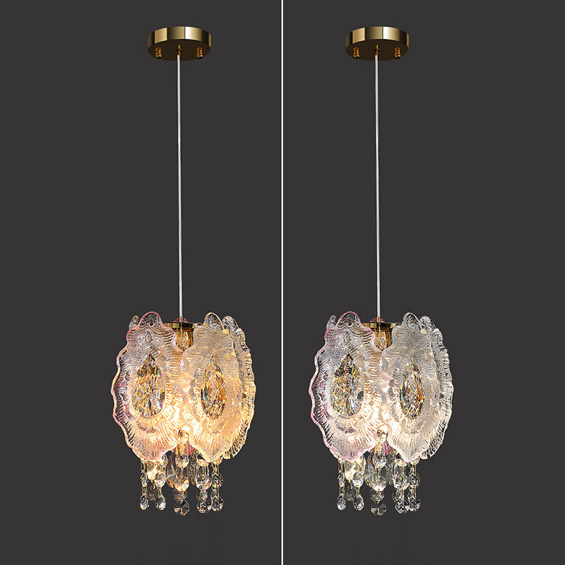 Luxury Crystal Butterfly Pendant Light