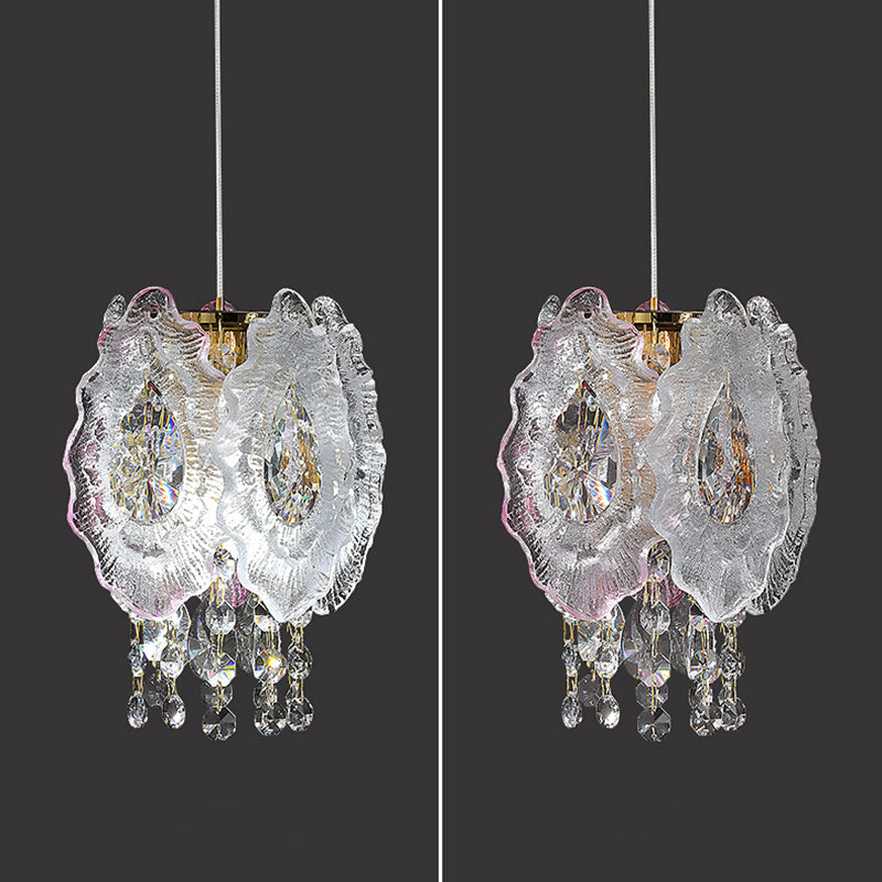 Luxury Crystal Butterfly Pendant Light