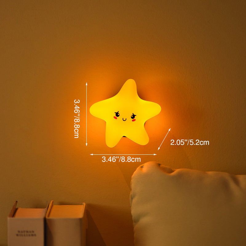 Star Moon Cloud Kids LED Night Light Lamp