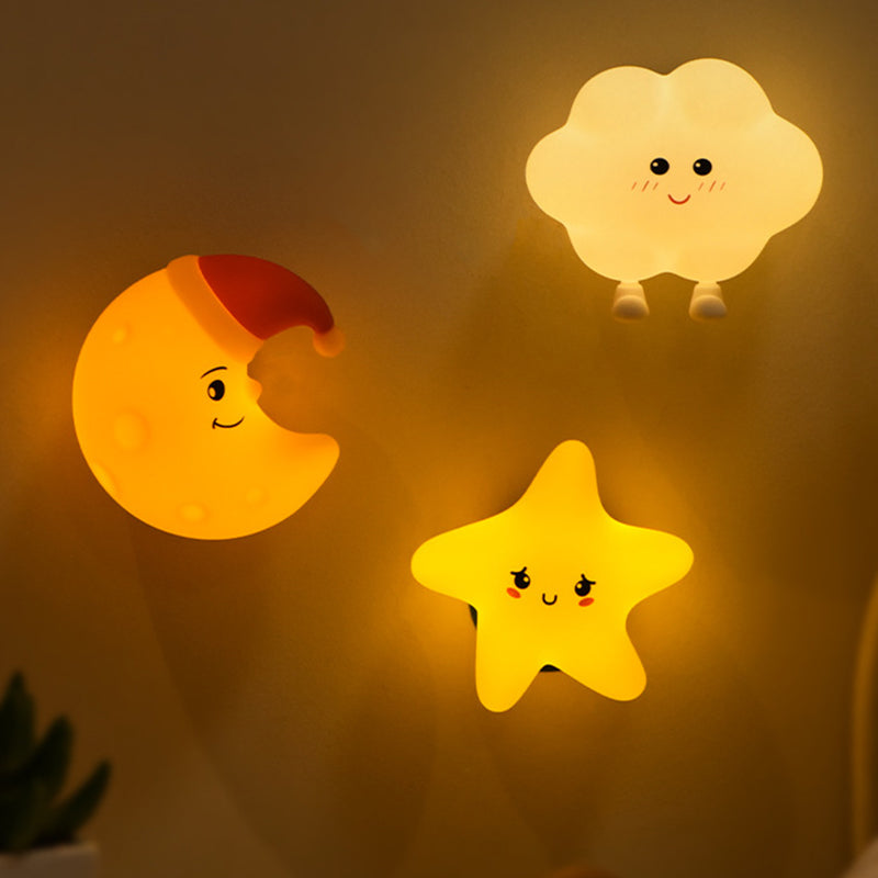 Star Moon Cloud Kids LED Night Light Lamp