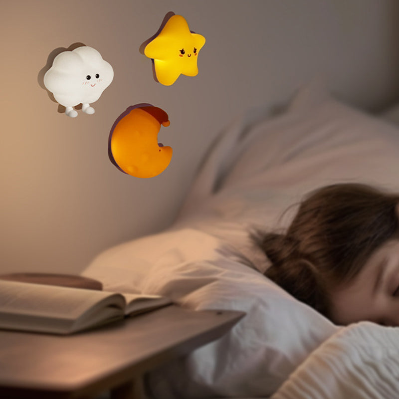 Star Moon Cloud Kids LED Night Light Lamp