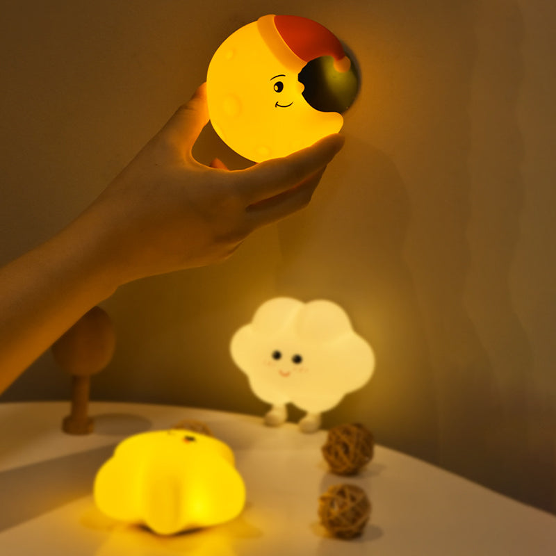 Star Moon Cloud Kids LED Night Light Lamp