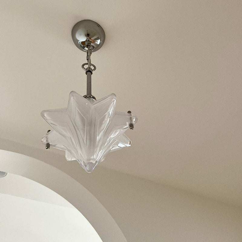 Luxury Star Glass Pendant Light
