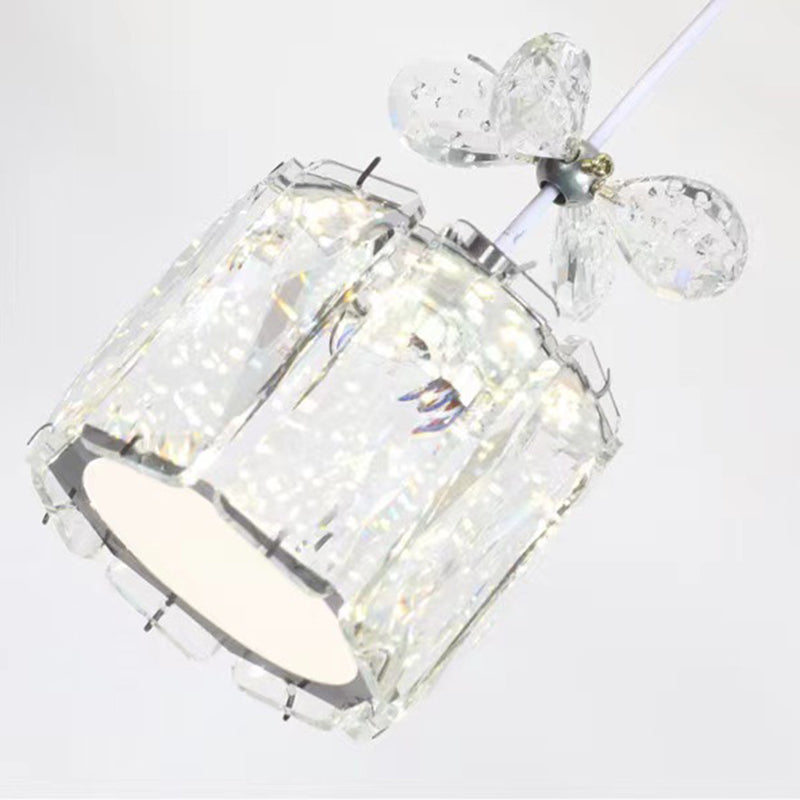 Oval Heart Round LED Island Chandelier