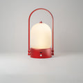 Modern Minimalist Oval Metal Iron Glass Inductive Portable USB LED Table Lamp For Bedroom