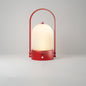 Modern Minimalist Oval Metal Iron Glass Inductive Portable USB LED Table Lamp For Bedroom
