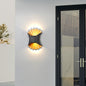 Contemporary Creative Waterproof Conch Aluminum Glass Outdoor LED Wall Sconce Lamp For Outdoor Patio