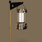 Contemporary Industrial Metal Acrylic Copper Linear USB LED Table Lamp for Home Office