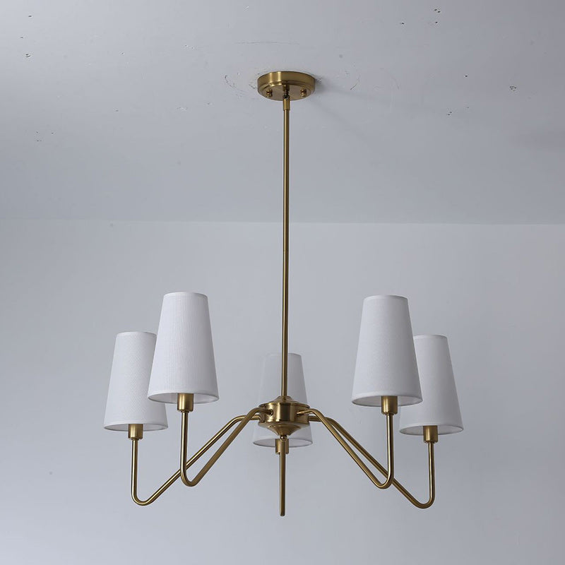 Vintage Branch Fabric Chandelier