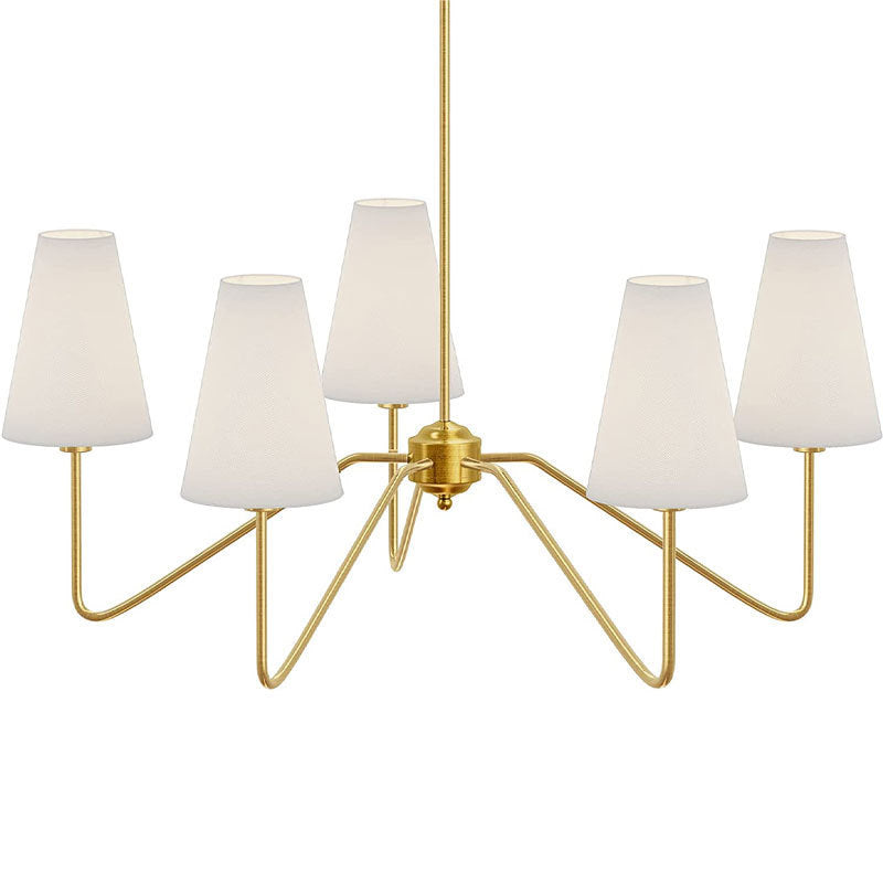 Vintage Branch Fabric Chandelier