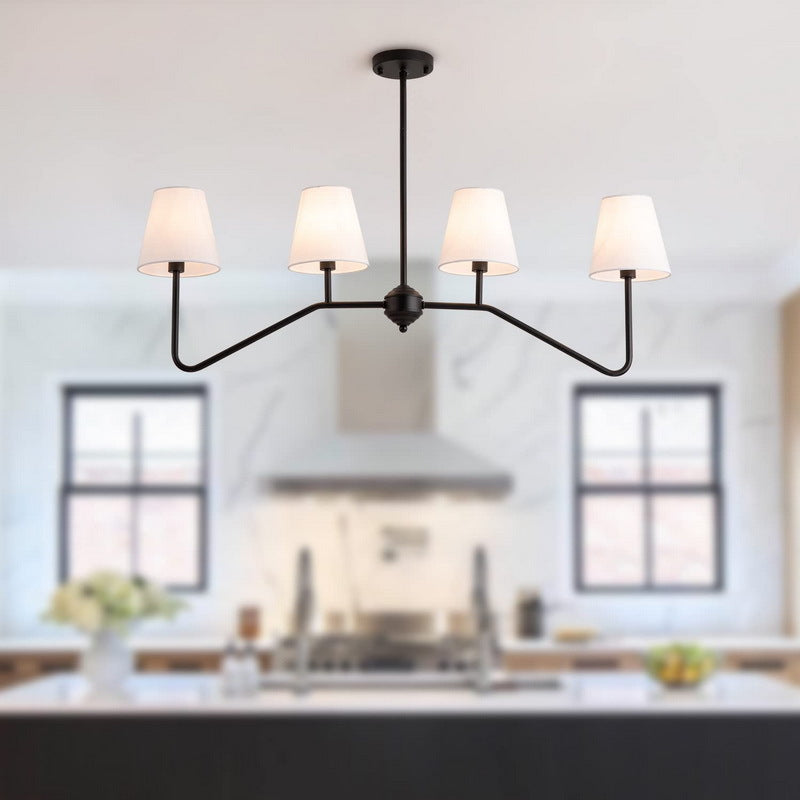Vintage Branch Fabric Chandelier