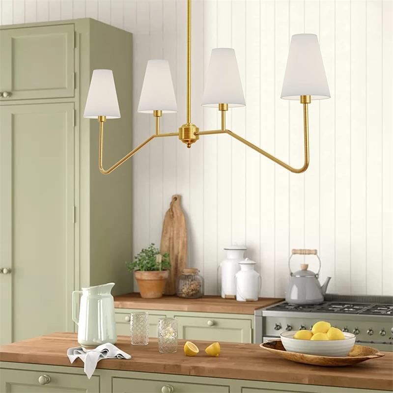 Vintage Branch Fabric Chandelier