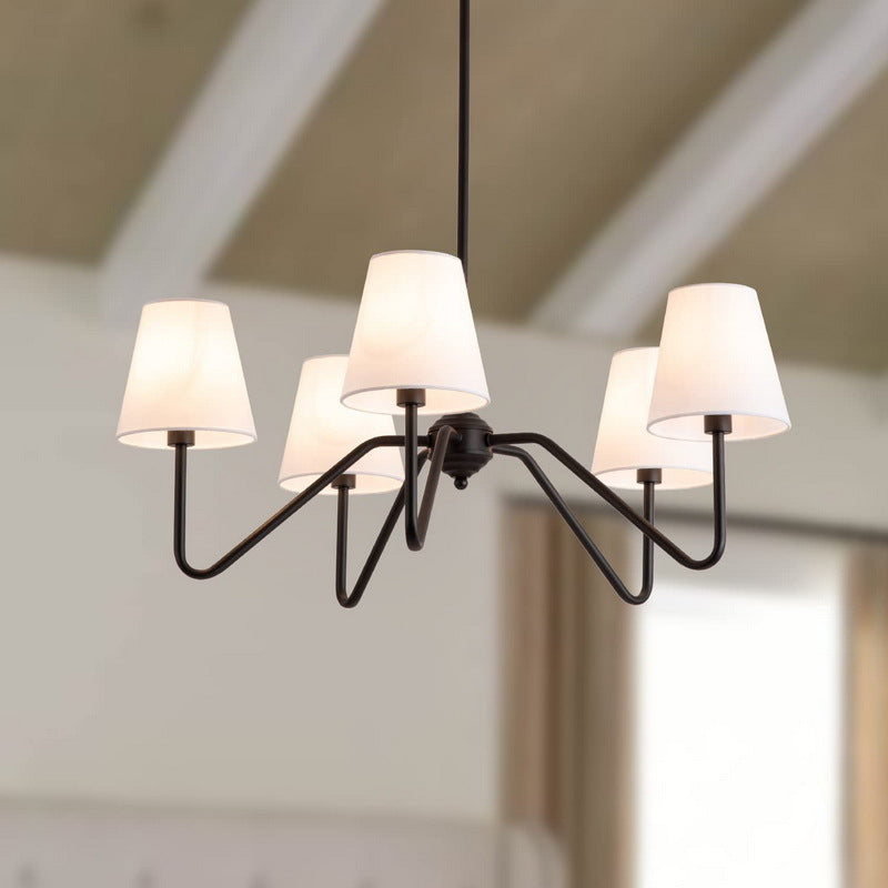 Vintage Branch Fabric Chandelier