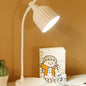 Modern Minimalist Round Pleated ABS LED Table Lamp For Living Room