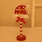Modern Art Deco Round Octagon Rectangle Crown Christmas Hat House Metal Wood LED Table Lamp For Bedroom