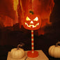 Modern Art Deco Pumpkin Wood LED Table Lamp For Living Room