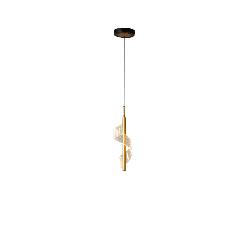Scandinavian Curved LED Pendant Light