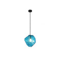 Vintage Stone Glass Pendant Light