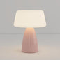 Modern Minimalist Round Cylinder Mushroom Round Ball PE Ceramic LED Table Lamp For Bedroom