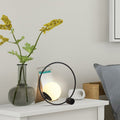 Modern Minimalist Magic Bean Round Iron 1-Light Table Lamp For Living Room