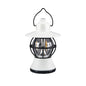 Contemporary Retro Waterproof Rechargeable/Battery ABS PS PP Steel Lantern Hanging LED Table Lamp Outdoor Light For Garden
