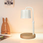 Contemporary Scandinavian Iron Liftable Dimmable Cylinder 1-Light Melting Wax Table Lamp For Bedroom
