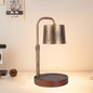 Contemporary Scandinavian Iron Liftable Dimmable Cylinder 1-Light Melting Wax Table Lamp For Bedroom
