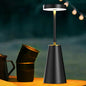 Modern Simplicity Waterproof Iron PC Wireless Charging Round Column LED Table Lamp For Bedside