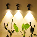 Modern Simplicity Solar Waterproof Horn Spotlight ABS PC LED Wall Sconce Lamp For Outdoor Patio