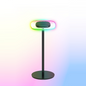 Modern Simplicity Rechargeable Round Square Iron ABS PC Acrylic Touch Switch LED Table Lamp For Study