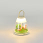 Contemporary Creative Rechargeable ABS Acrylic Cylinder Animal Wedding Portable LED Table Lamp Night Light For Dining Room
