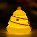 Contemporary Creative Rechargeable Silica ABS Christmas Tree LED Table Lamp Night Light For Bedroom