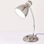 Modern Transitional Iron Conic Round Adjustable 1-Light Desk Lamp For Study