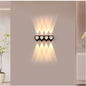 Contemporary Creative Waterproof Aluminum Acrylic Diamond LED Wall Sconce Lamp For Outdoor Patio