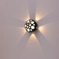 Contemporary Creative Waterproof Aluminum Round Bubble LED Wall Sconce Lamp For Outdoor Patio