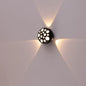 Contemporary Creative Waterproof Aluminum Round Bubble LED Wall Sconce Lamp For Outdoor Patio