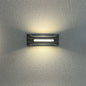 Modern Simplicity Waterproof Aluminum Rectangular Stripe LED Wall Sconce Lamp For Outdoor Patio