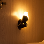 Contemporary Creative PC ABS Wood Silicone Magpie Branch LED Motion Sensor Night Light Table Lamp For Bedroom