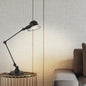 Vintage Industrial Iron Mechanical Long Arm 1-Light Table Lamp